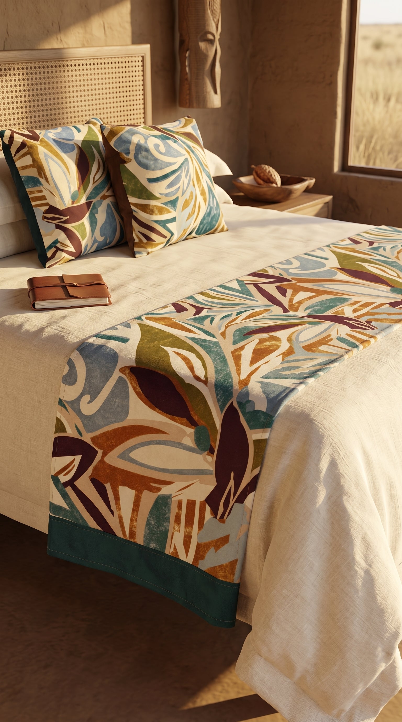 Swirl Bed Runner