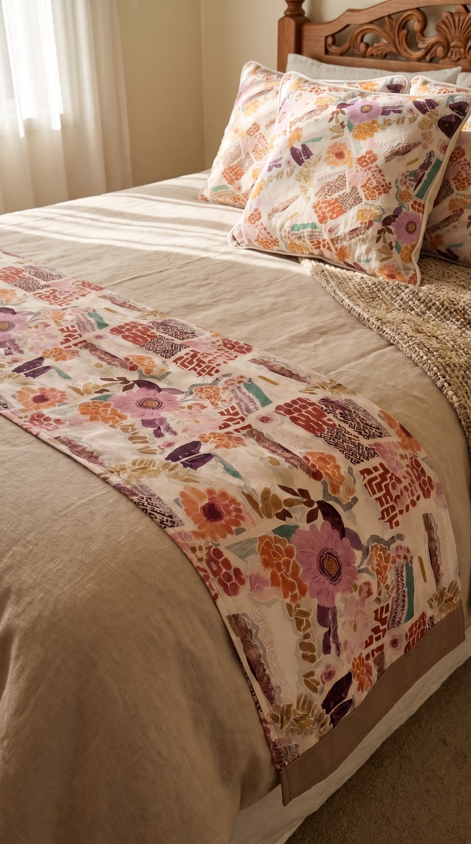 Patchwork Bed Runner