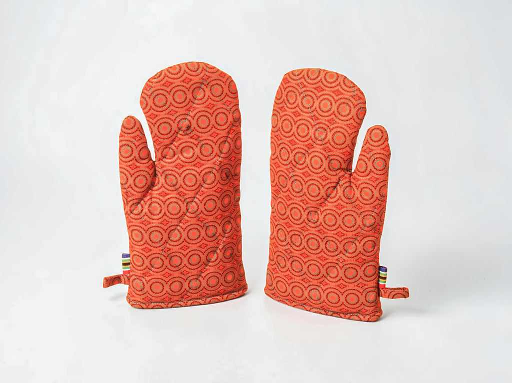 Shweshwe Mittens