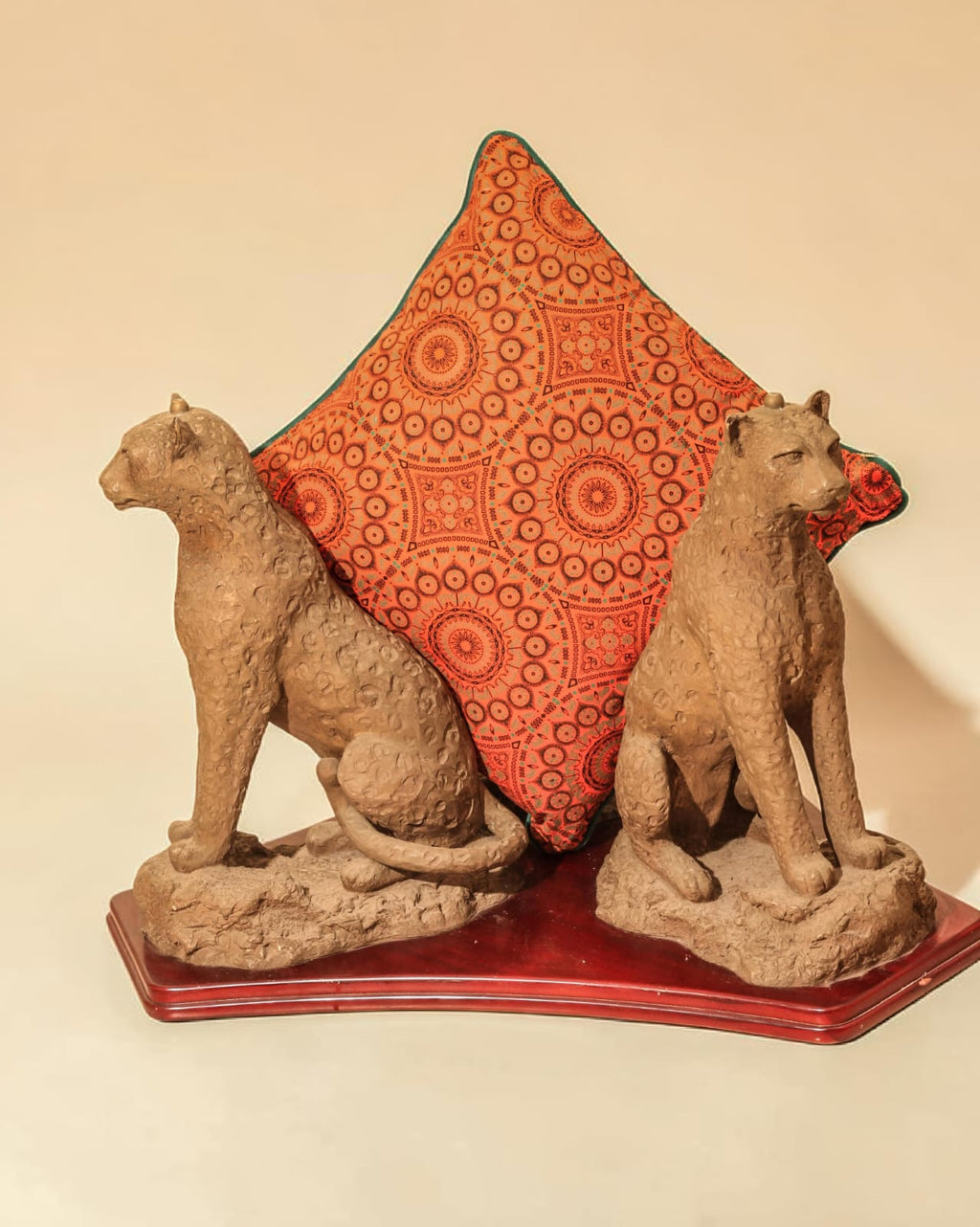 Shweshwe Square Cushion