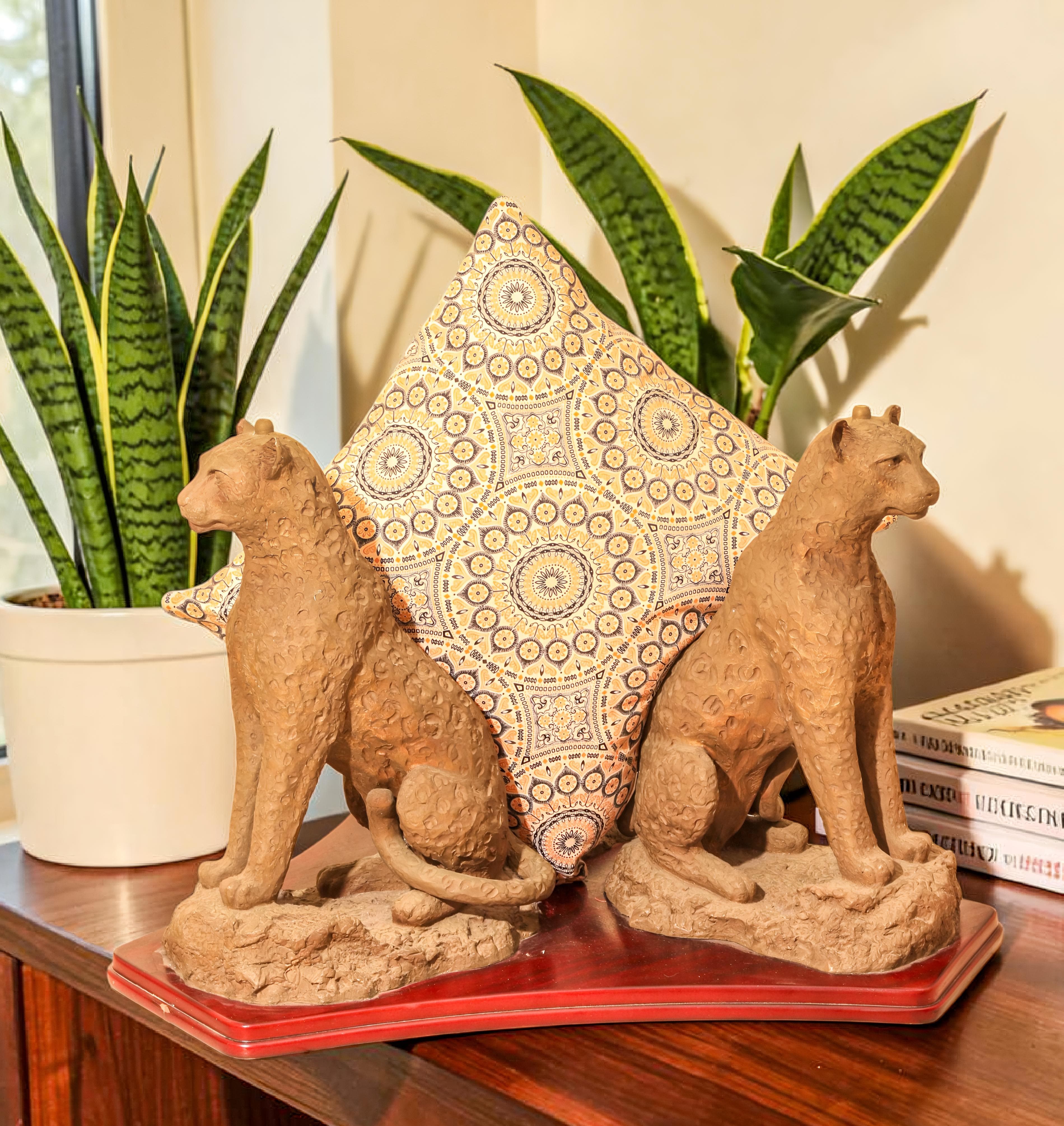 Shweshwe Square Cushion