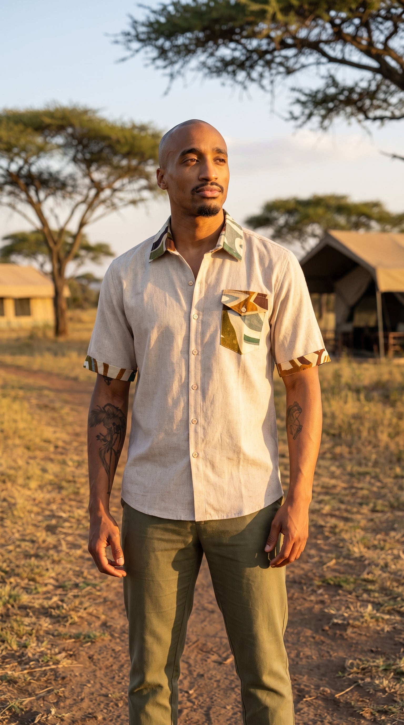 Swirl Men's Shirt