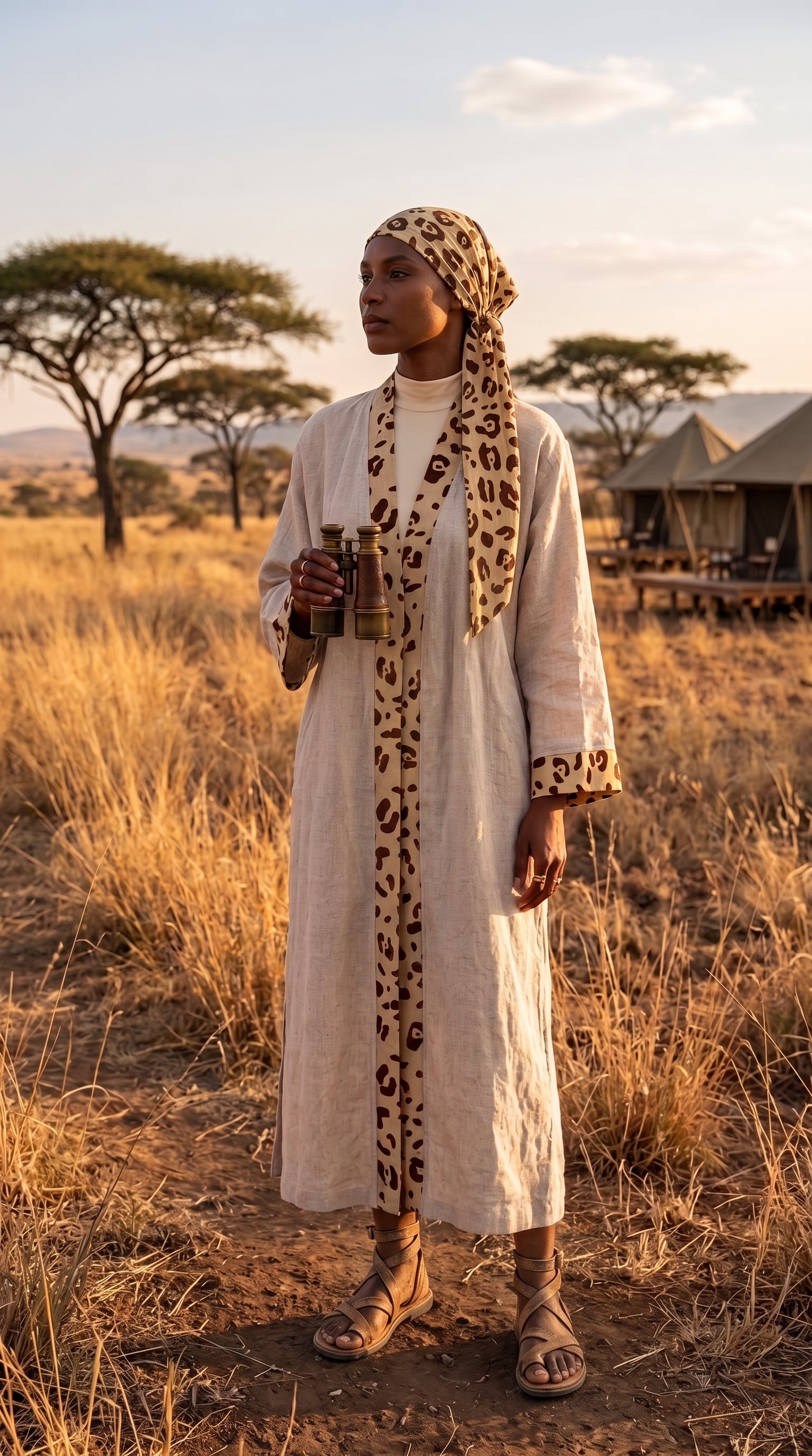 Safari Kimono (Leopard)