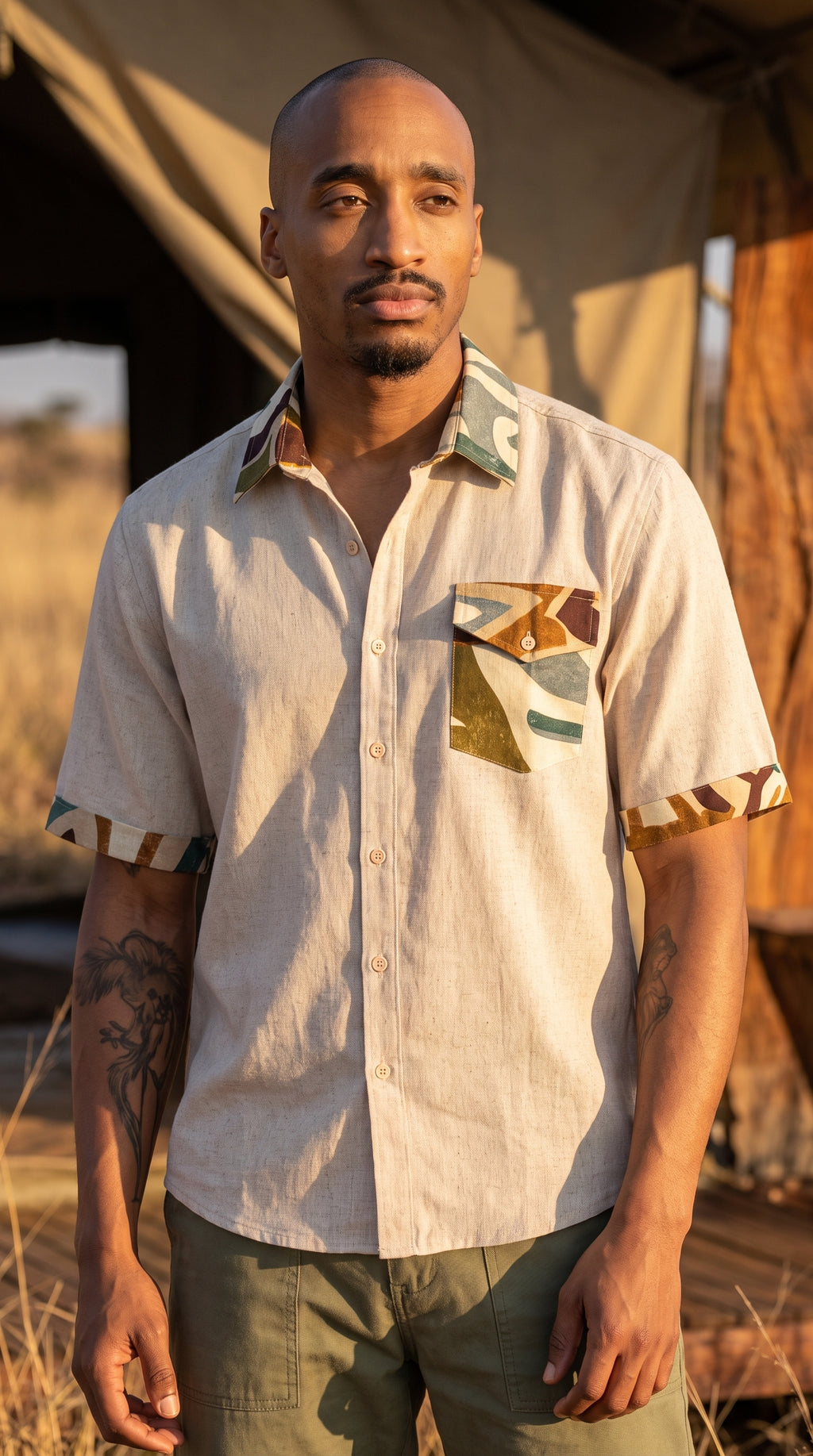 Swirl Men's Shirt