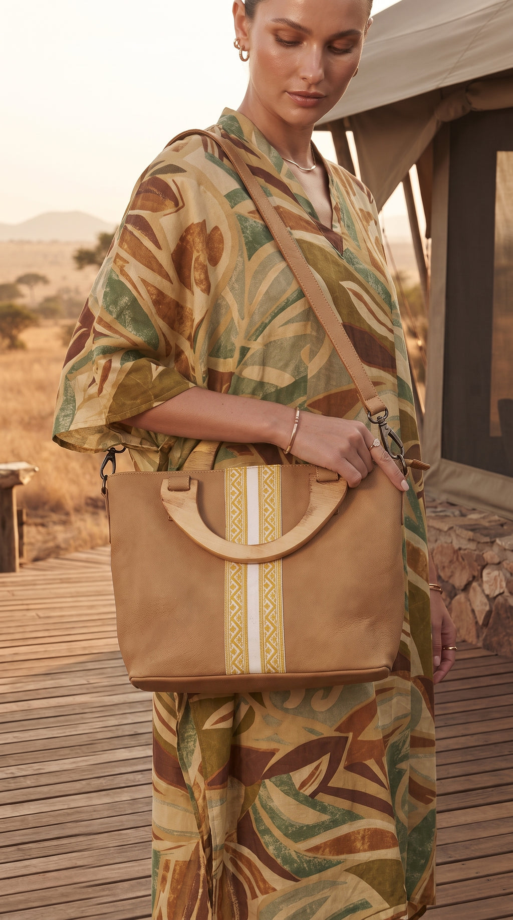 Leather Tote Bag Style 1