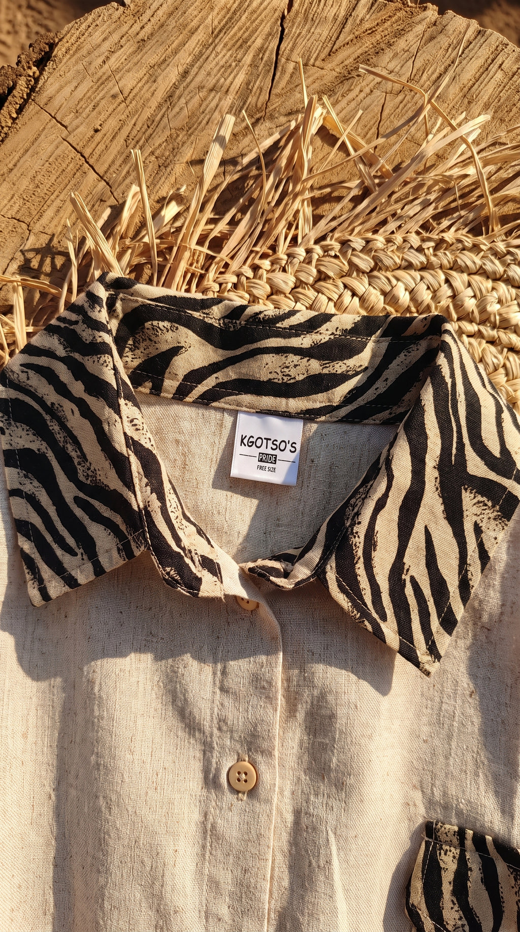 Safari (Zebra) Men's Shirt