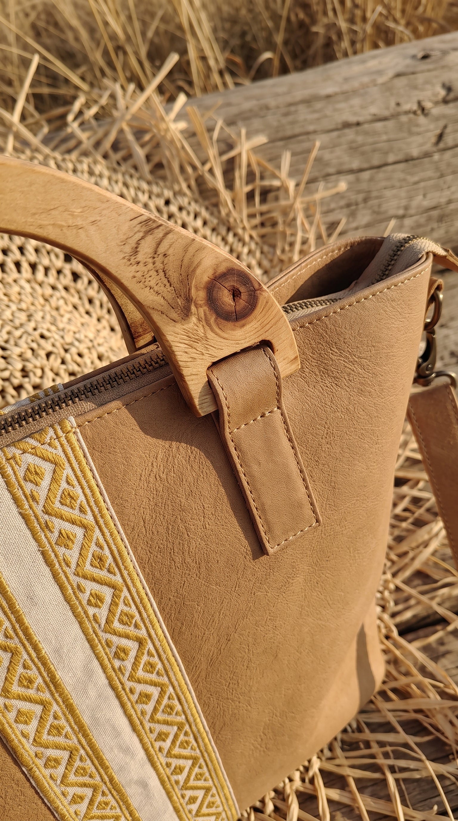 Leather Tote Bag Style 1