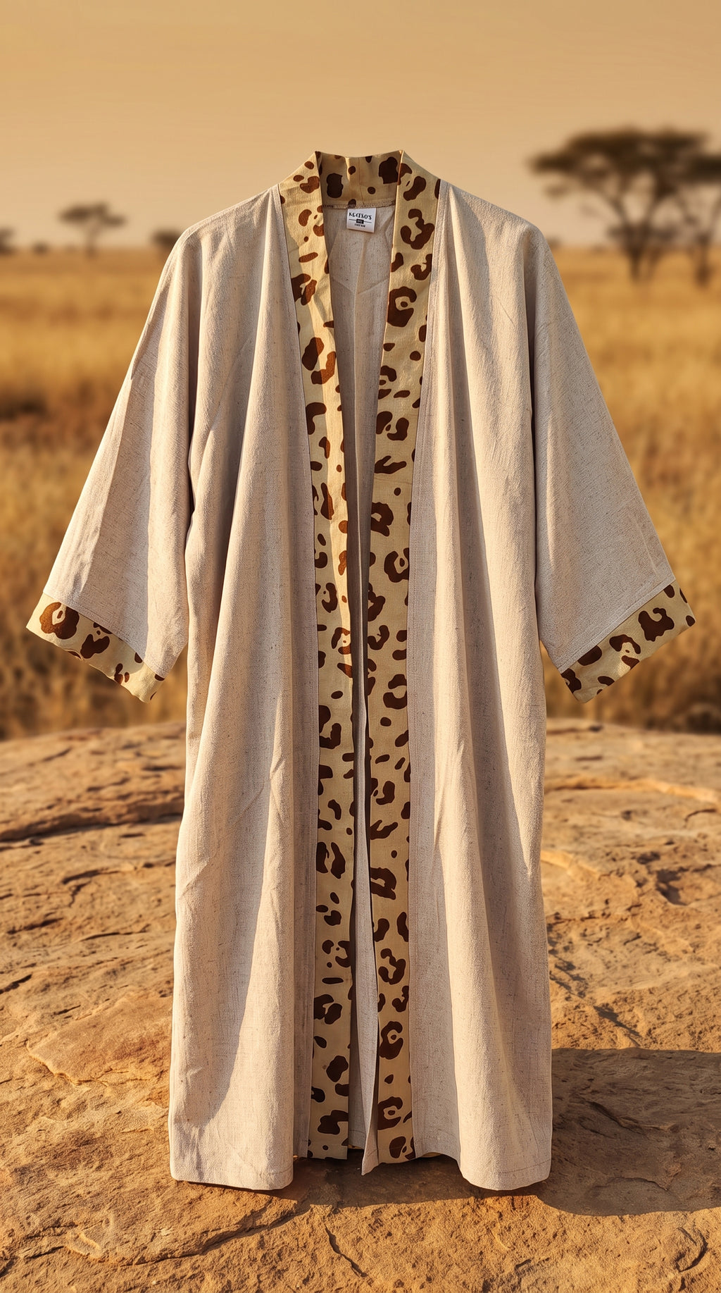 Safari Kimono (Leopard)