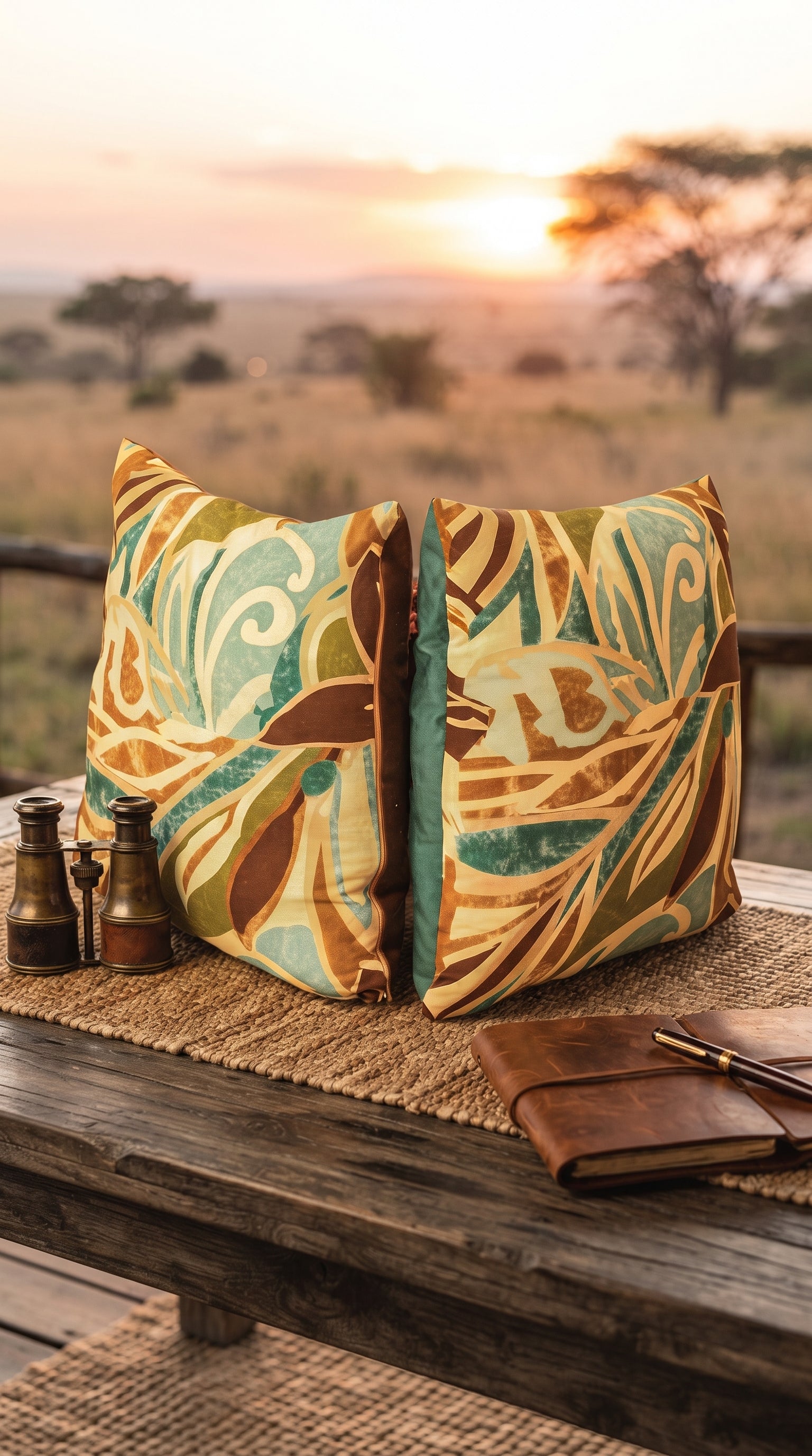 Swirl Square Cushion