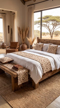 Safari (Leopard) Bed Runner