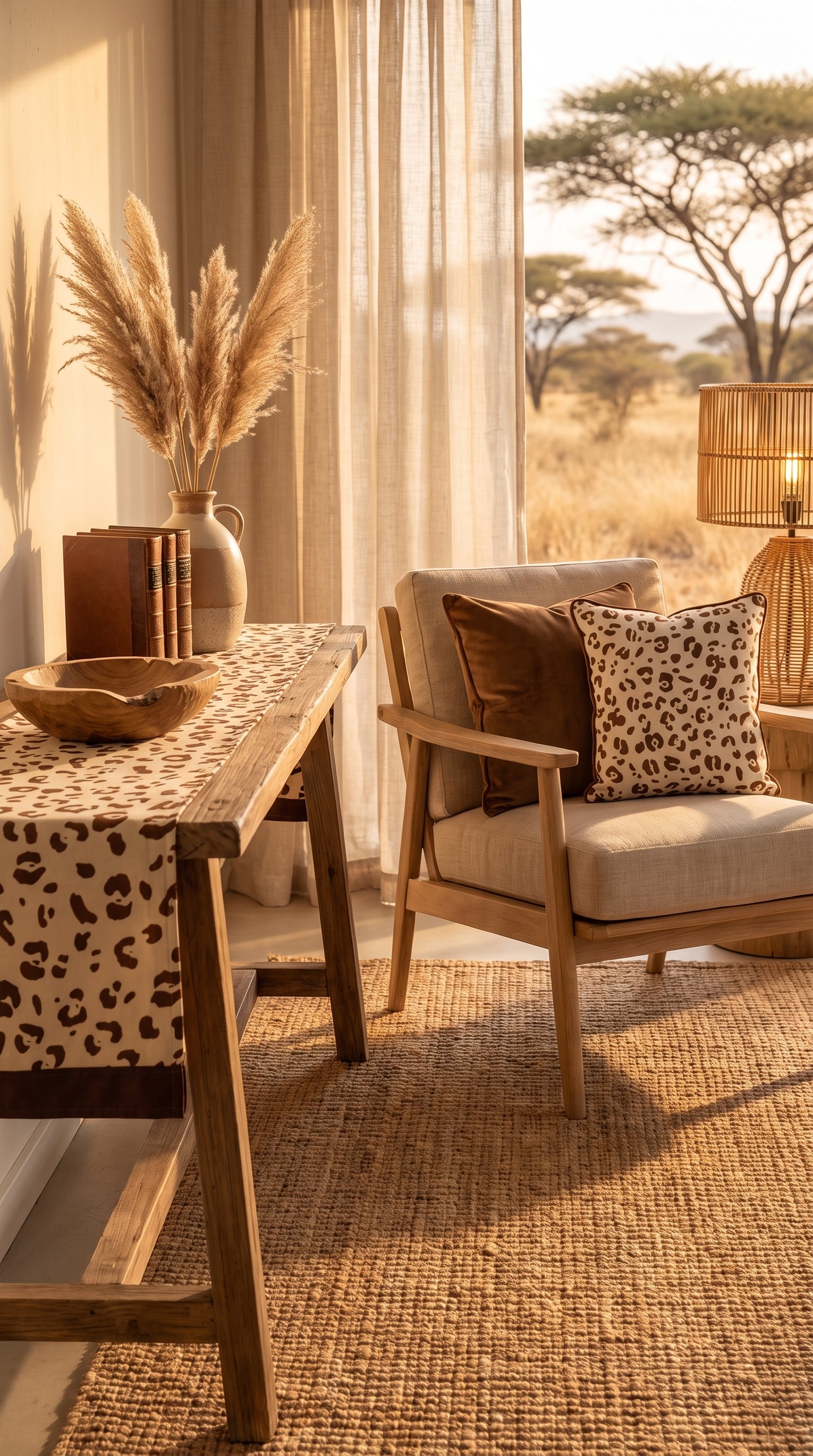 Safari (Leopard) Table Runner