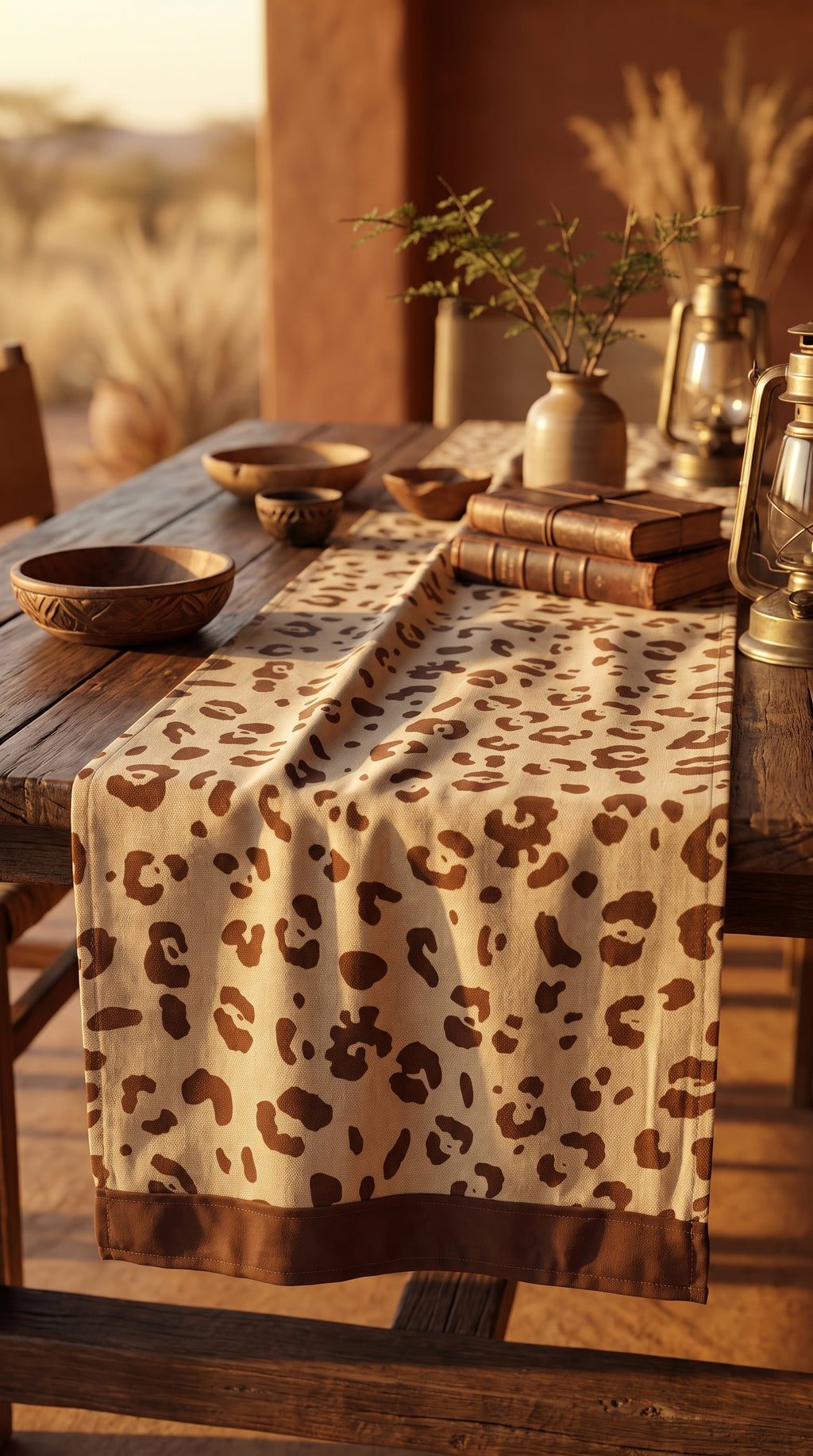 Safari (Leopard) Table Runner